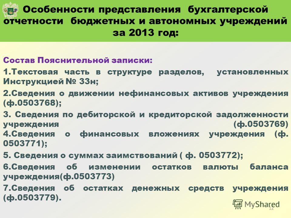 Пояснительная записка к балансу учреждения ф 0503760 бланк скачать