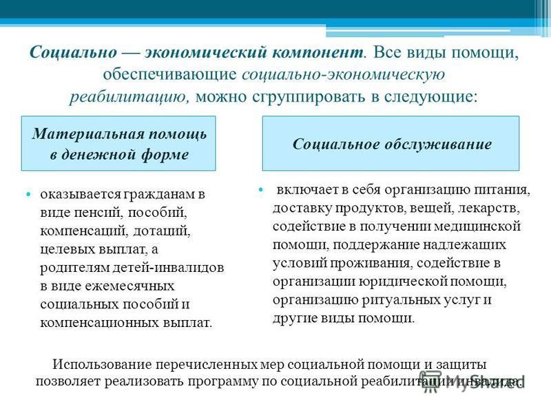 Курсовая работа по теме Социальная реабилитация инвалидов и методика её осуществления