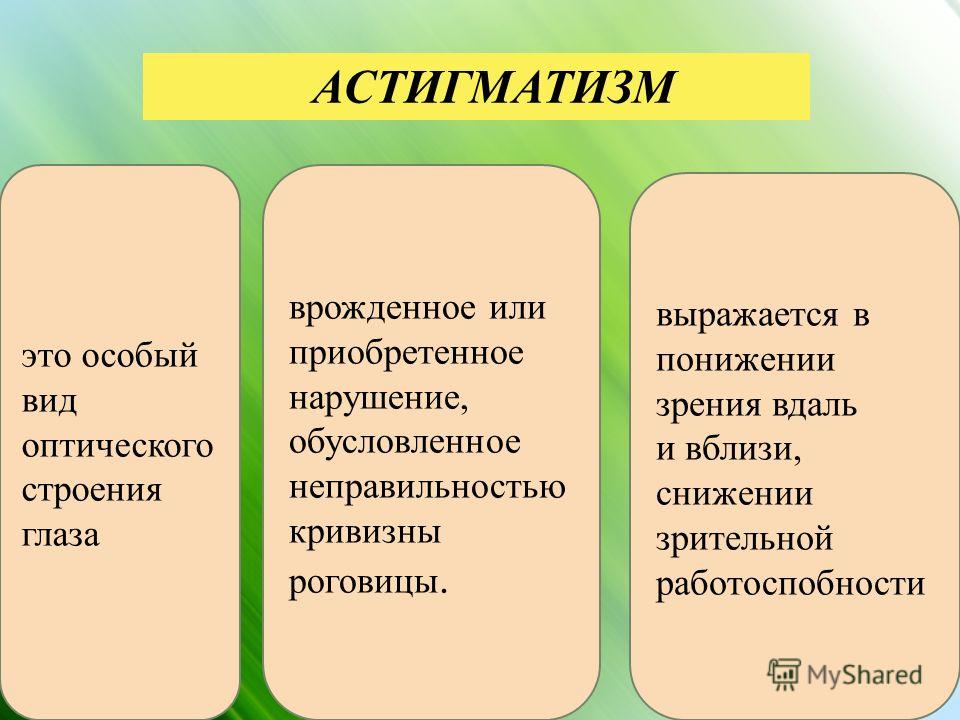 Очки при близорукости и дальнозоркости одновременно