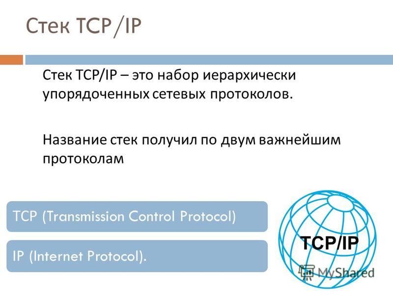 Реферат Tcp/Ip