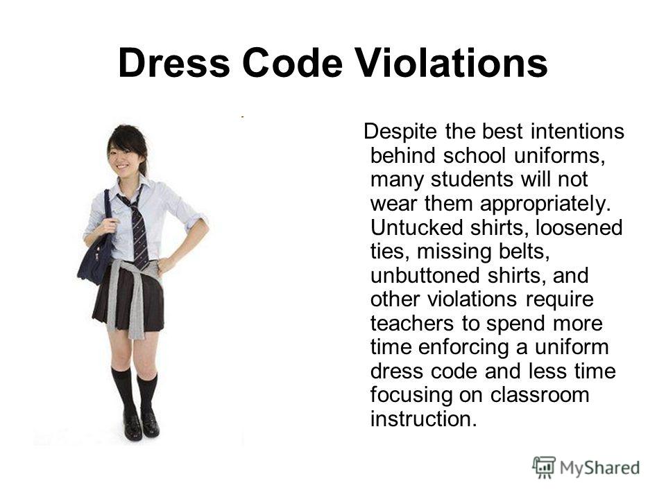 Pros And Cons Of School Dress Codes