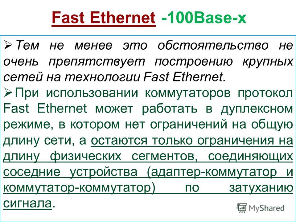 протокола fast