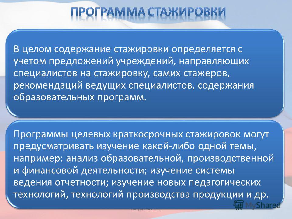 на фрма договора предприятии стажировку на