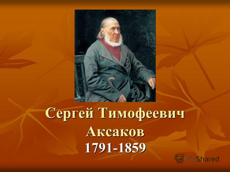 Сочинение по теме Аксаков К.С.
