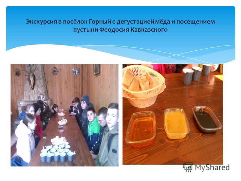 Экскурсия в посёлок Горный с дегустацией мёда и посещением пустыни Феодосия Кавказского
