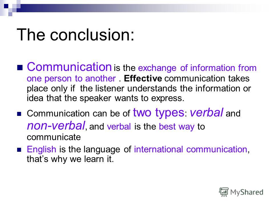 conclusion for effective communication essay Effective communication essay writing service, custom effective communication papers, term papers, free effective communication samples, research papers, help. conclusion for effective communication essay Effective communication essay writing service, custom effective communication papers, term papers, free effective communication samples, research papers, help.