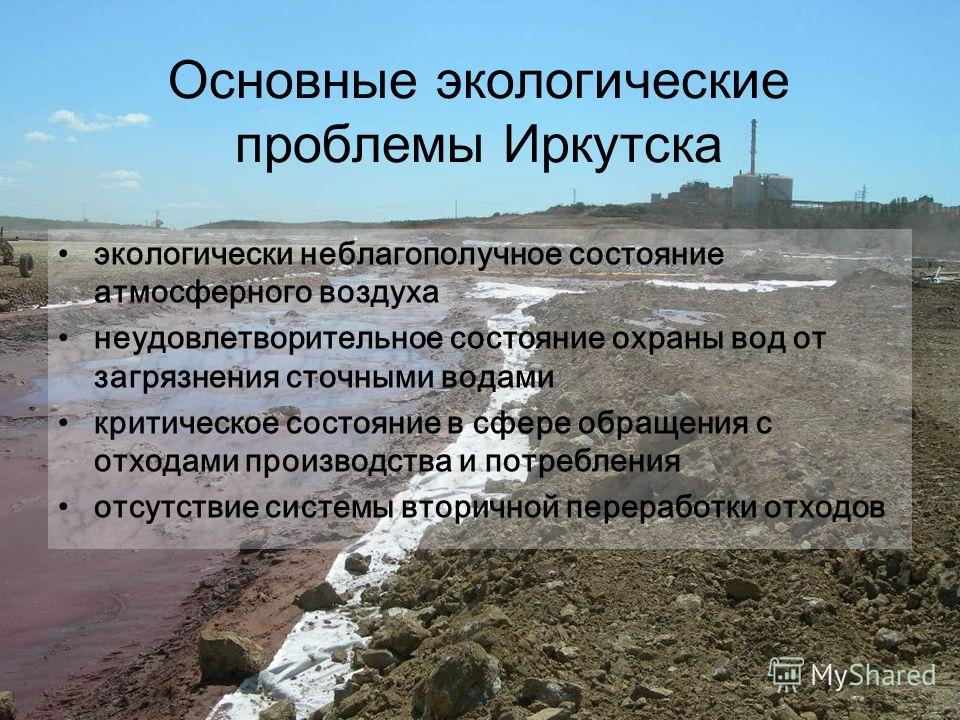 Контрольная работа по теме Экономические проблемы Иркутской области