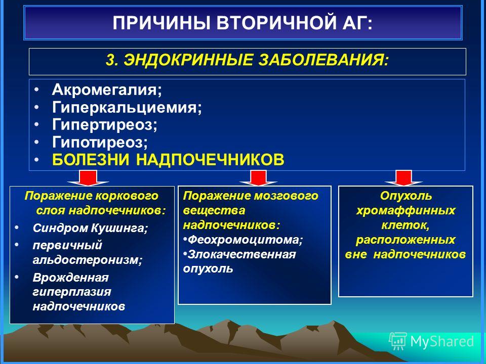 Вторичная артериальная гипертензия классификация Вторичная артериальная гипертензия классификация