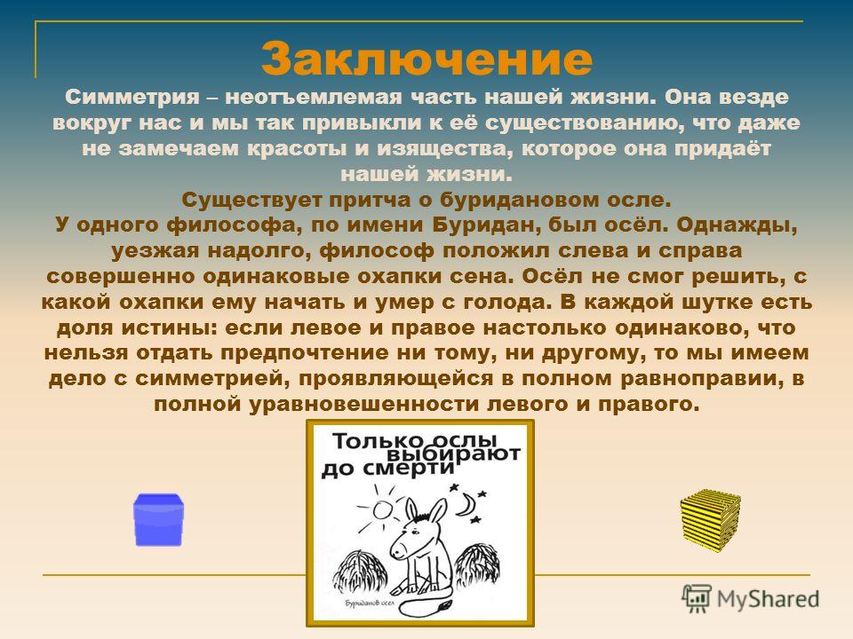 Проект симметрия и красота Проект симметрия и красота