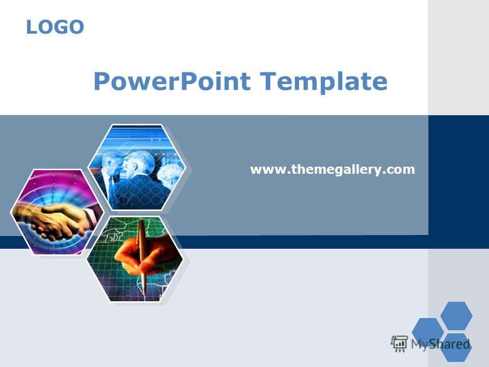 LOGO PowerPoint Template www.themegallery.com