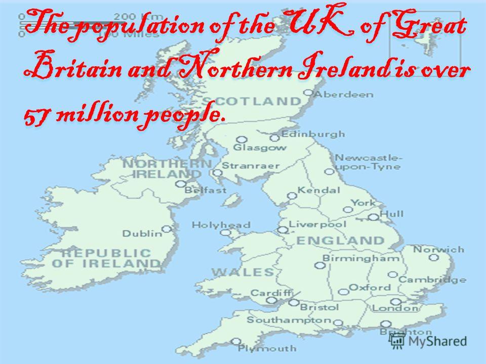 Реферат: United Kingdom Population