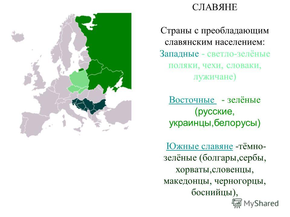Все славянские страны