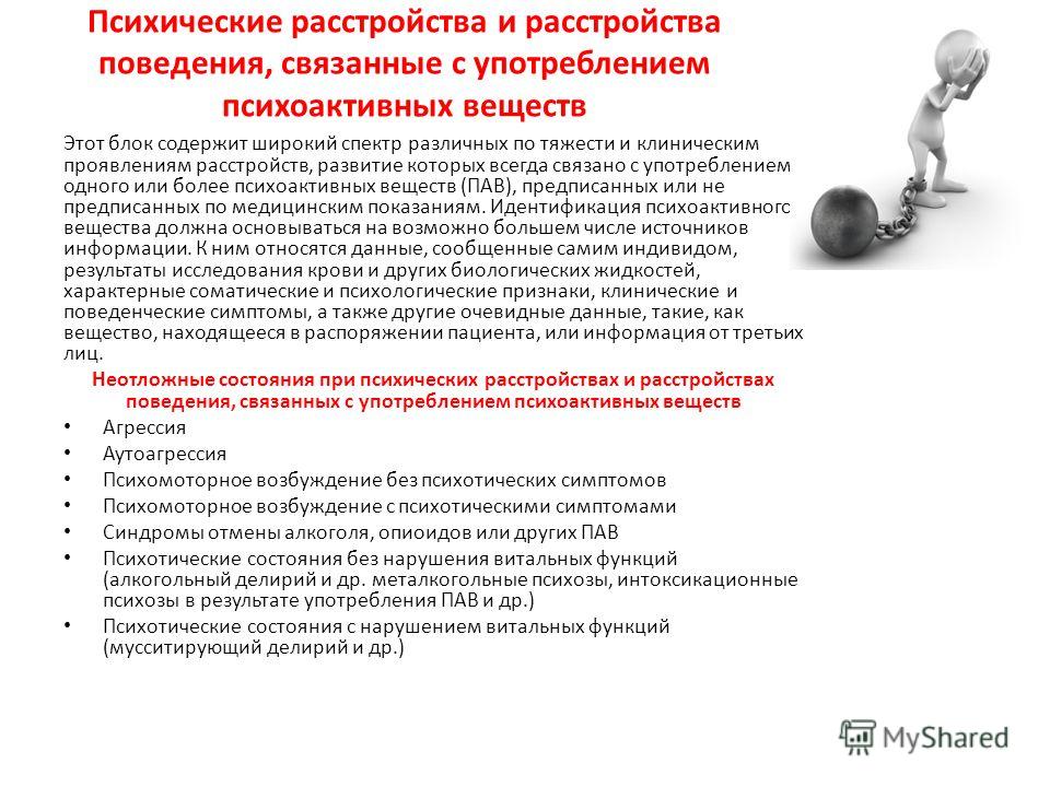Связанного с расстройством Связанного с расстройством