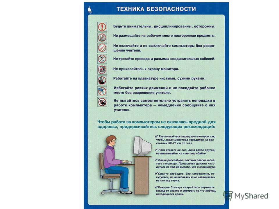 Инструкция учащимся по правилам