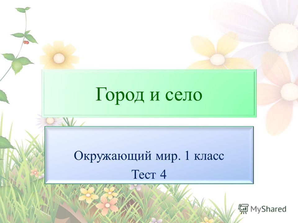 тест для 1 класса образец и правило