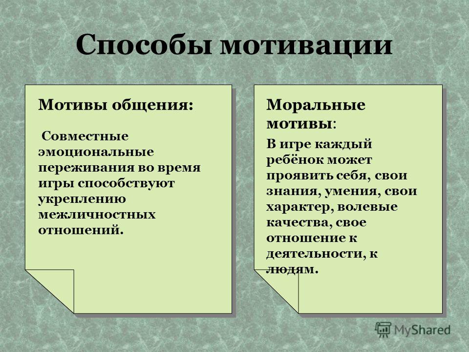 Мотивация общения и отношений Мотивация общения и отношений