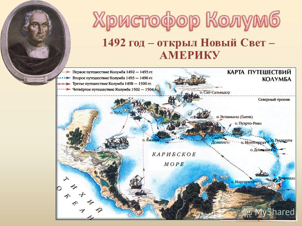 Открытия нового света колумбом год Открытия нового света колумбом год