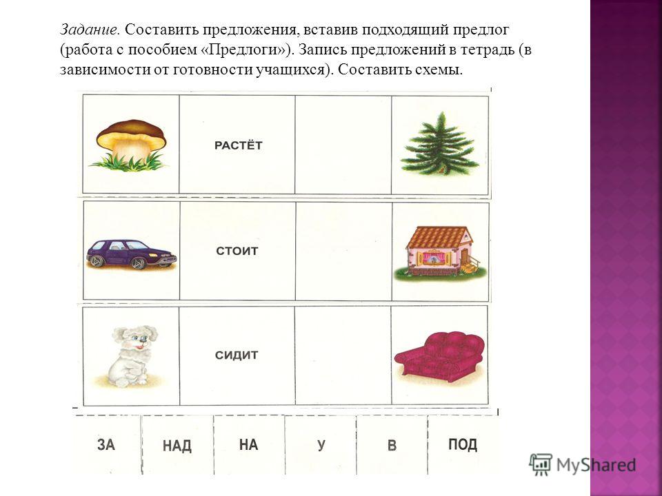 Знакомство С Предложением 1 Класс