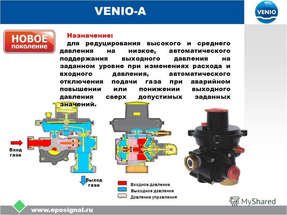давление на выходе из регулятора давления газа давление на выходе из регулятора давления газа