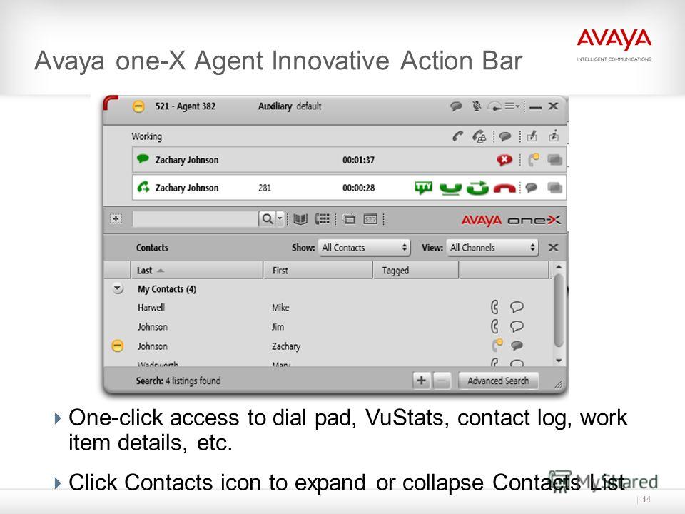 Презентация на тему: "Avaya one-X ® Agent Mike Harwell Contact Center
