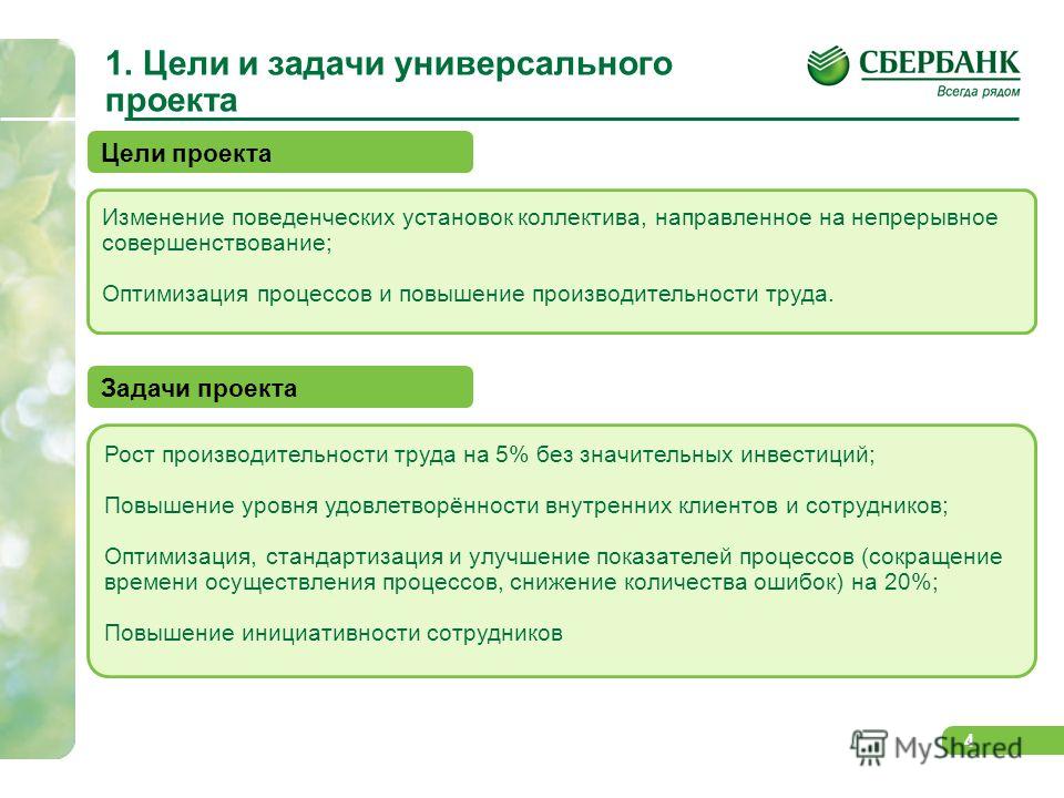 Цель в исследовательском проекте