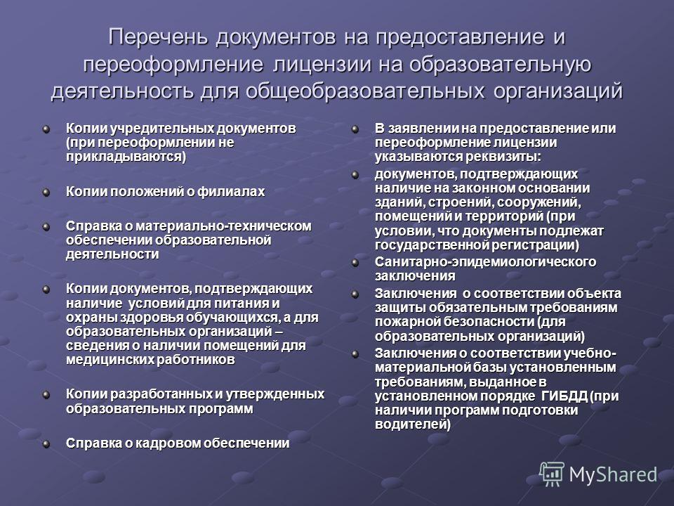 Реферат: Лицензирование и аккредитация образовательного учреждения Реферат: Лицензирование и аккредитация образовательного учреждения
