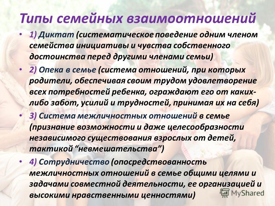 Анкета межличностные отношения в семье Анализ межличностных отношений в семье глазами детей старшего