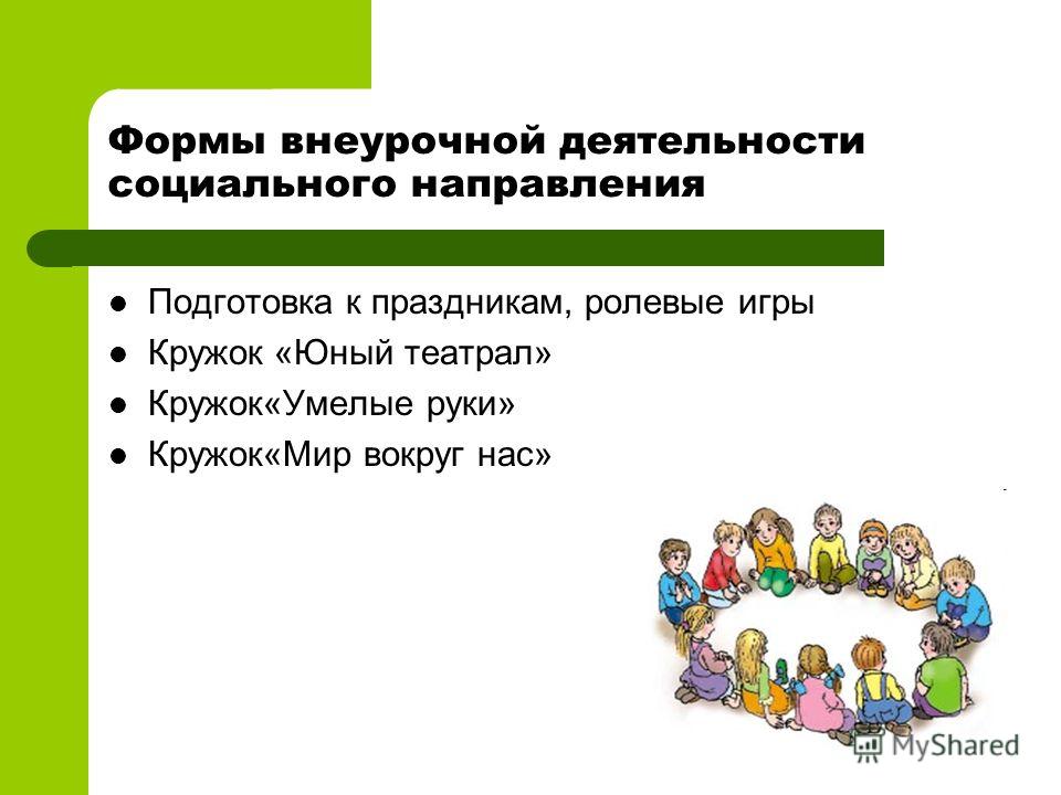 Презентация на тему: ""Внеурочная деятельность в рамках ФГОС". Подготовила учите