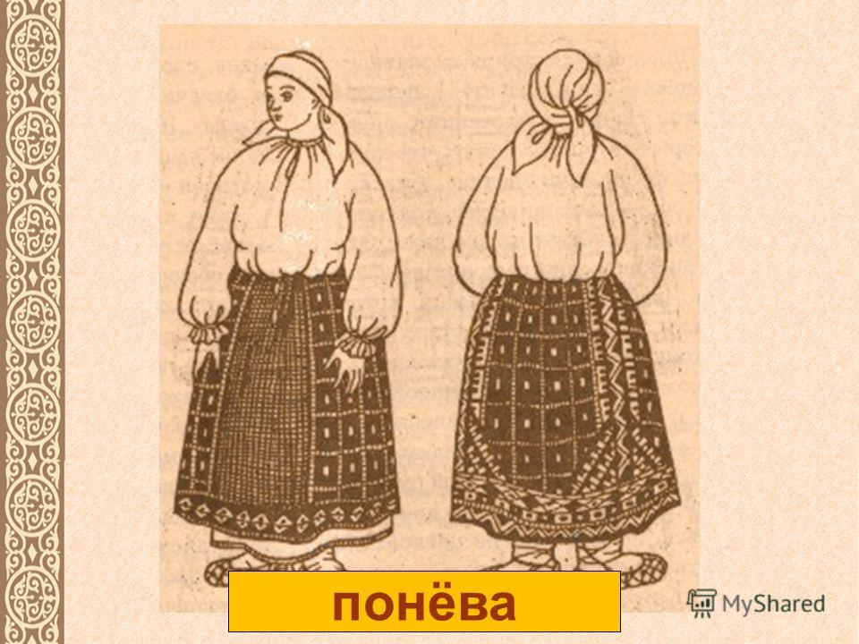 Из чего славяне носили свою одежду Из чего славяне носили свою одежду