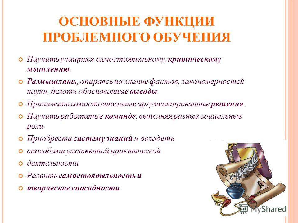 Презентация технология проблемного обучения - Basanova.ru