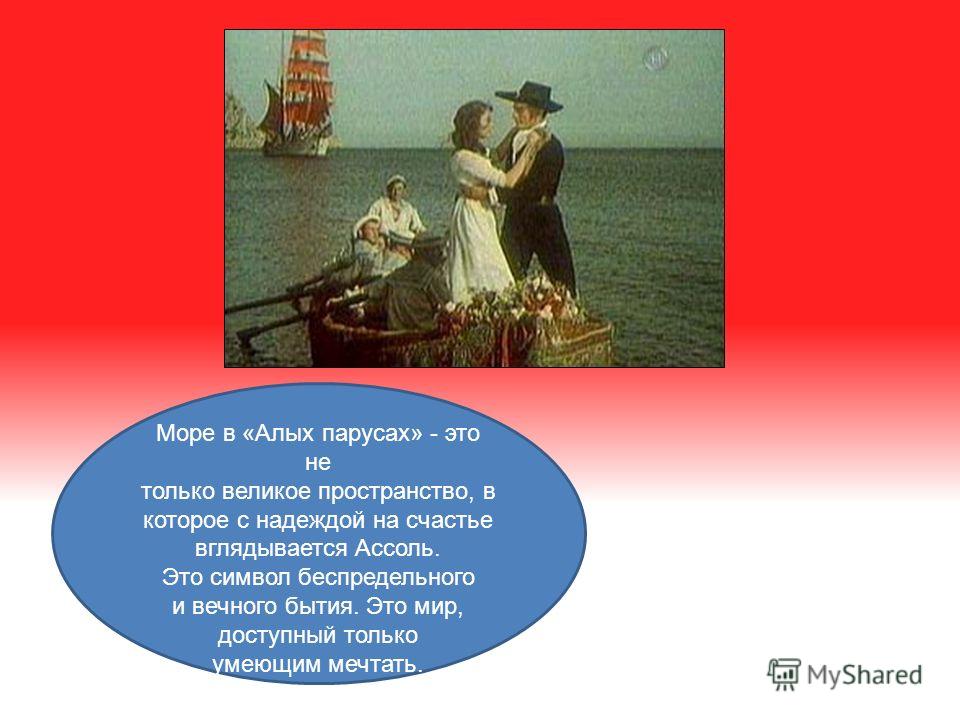 Алые паруса пример мечты из жизни Алые паруса план первой главы