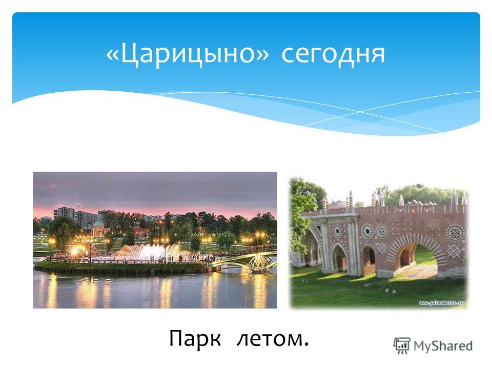 Реферат: Пейзажные парки Москвы XVIII века. Царицыно