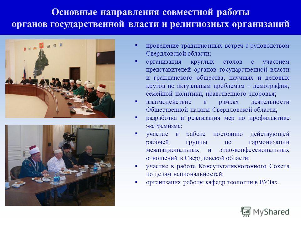 Схема органов власти свердловской области